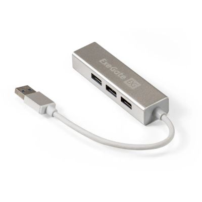 Лот: 20966327. Фото: 1. USB Хаб 4xUSB 3.0 ExeGate DUB-4... USB хабы