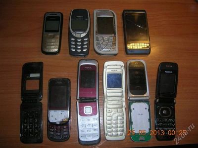 Лот: 2836696. Фото: 1. 10 неисправных Nokia. Смартфоны
