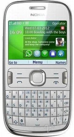 Лот: 2335580. Фото: 1. Nokia 302 Asha белый, новый, с... Кнопочные мобильные телефоны