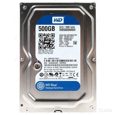Лот: 6044523. Фото: 1. 500Gb Жесткий диск Western Digital... Жёсткие диски (HDD)