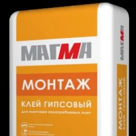 Лот: 6852441. Фото: 1. Клей гипсовый "Монтаж" для ПГП... Смеси, шпатлевки, цемент