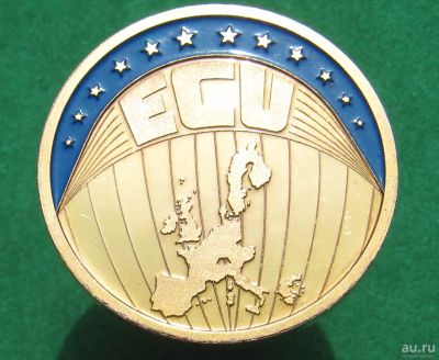 Лот: 13826605. Фото: 1. Монета-медаль. ECU Europa. 1999... Остальные страны