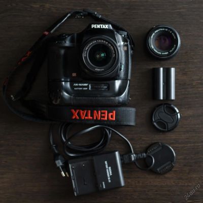 Лот: 5625404. Фото: 1. Зеркальный фотоаппарат Pentax... Цифровые зеркальные