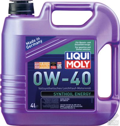 Лот: 13634506. Фото: 1. Масло моторное Liqui Moly Synthoil... Масла, жидкости