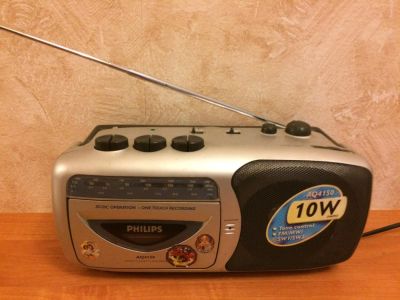 Лот: 10859500. Фото: 1. Магнитофон philips aq4150. Кассетные деки, магнитофоны