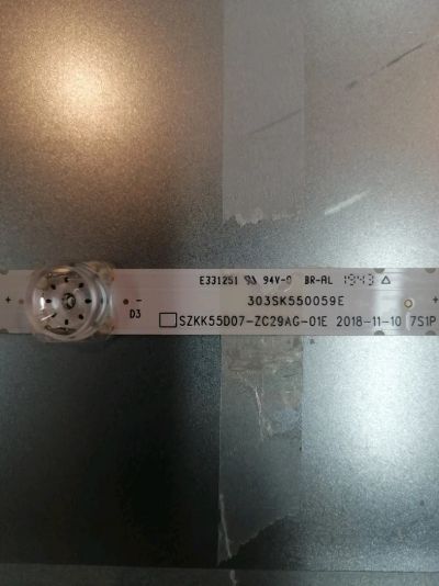 Лот: 18730348. Фото: 1. Led string Подсветка ЖК телевизора... Запчасти для телевизоров, видеотехники, аудиотехники