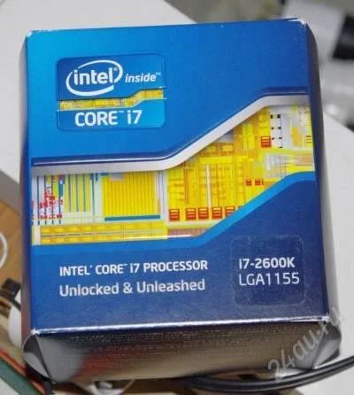 Лот: 1669714. Фото: 1. Процессор Intel Core i7 2600k. Процессоры