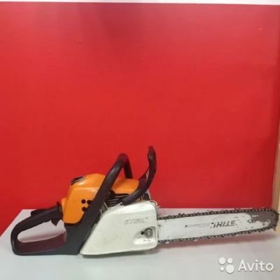 Лот: 18048125. Фото: 1. Бензиновая пила stihl MS 211 C. Бензо-, мотоинструмент