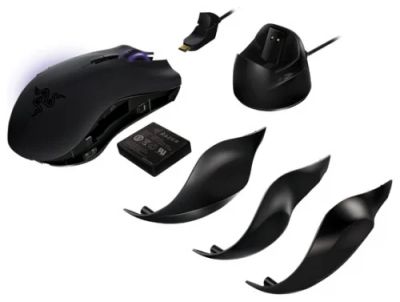 Лот: 8292073. Фото: 1. Razer Naga Epic Black USB. Клавиатуры и мыши