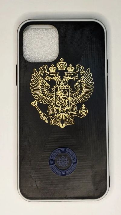Лот: 22149263. Фото: 1. ЧЕХОЛ ДЛЯ iPhone 11 PRO ГЕРБ. Чехлы, бамперы