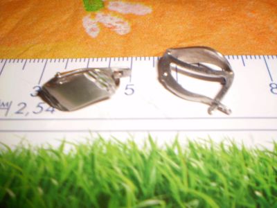Лот: 9864223. Фото: 1. серьги серебро. Серьги, каффы