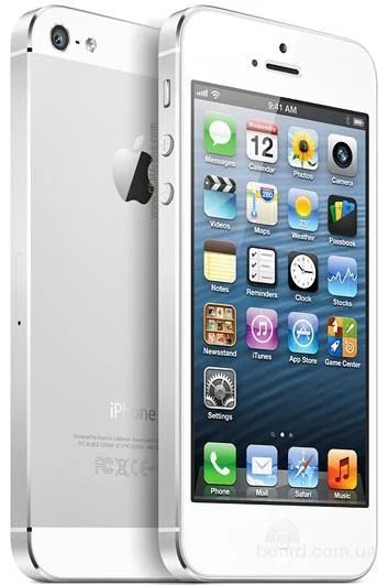 Лот: 3377120. Фото: 1. IPhone 5 черный/белый 32gb новый... Смартфоны