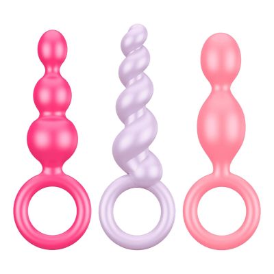 Лот: 24255671. Фото: 1. Анальные пробки Satisfyer Booty... Украшения