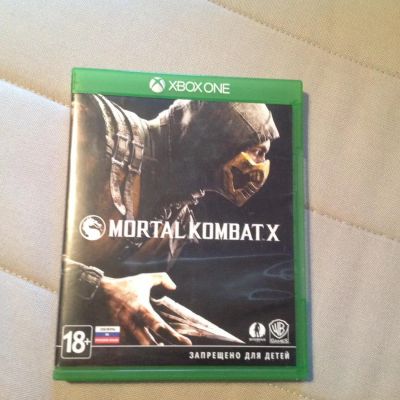 Лот: 6349340. Фото: 1. Коробка от диска xbox one mk x. Игры для консолей