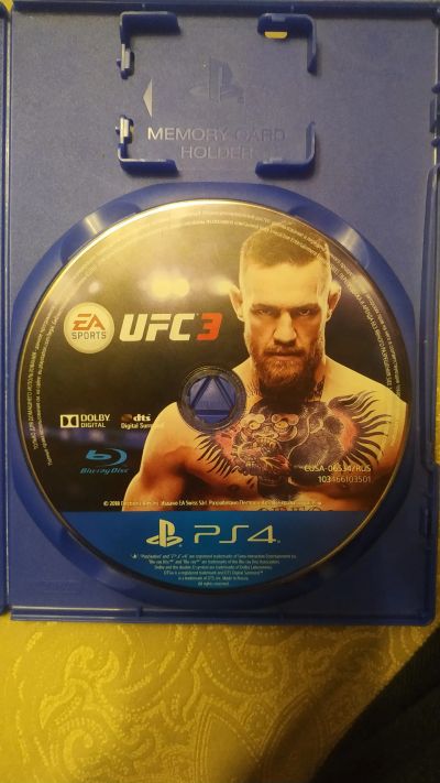 Лот: 19410806. Фото: 1. UFC 3 диск ps4 playsation4. Игры для консолей