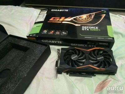 Лот: 12987180. Фото: 1. Gigabyte geforce gtx 1050ti 4g... Видеокарты