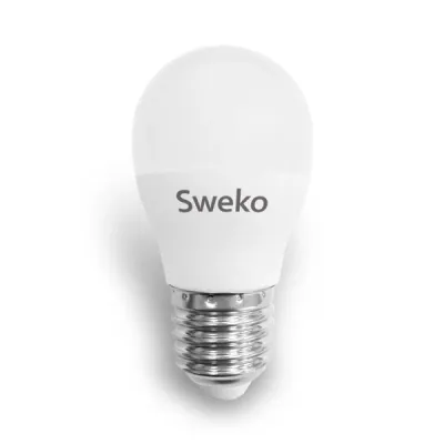 Лот: 14566597. Фото: 1. Лампа светодиодная Sweko 42LED-G45-10W-230-3000K-Е27... Лампочки