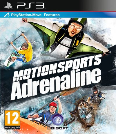 Лот: 9091881. Фото: 1. Диск PS3 Motion Sports Adrenalin. Игры для консолей