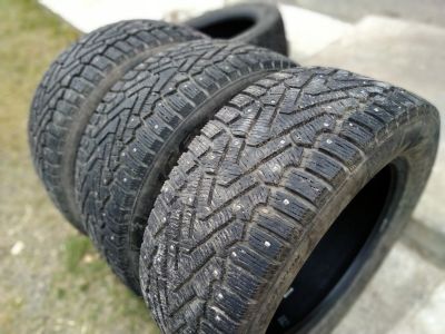 Лот: 12336444. Фото: 1. Зимние шины Pirelli Ice Zero 255... Шины