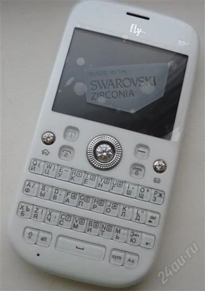 Лот: 1464338. Фото: 1. новый fly q410 princess swarovski... Кнопочные мобильные телефоны