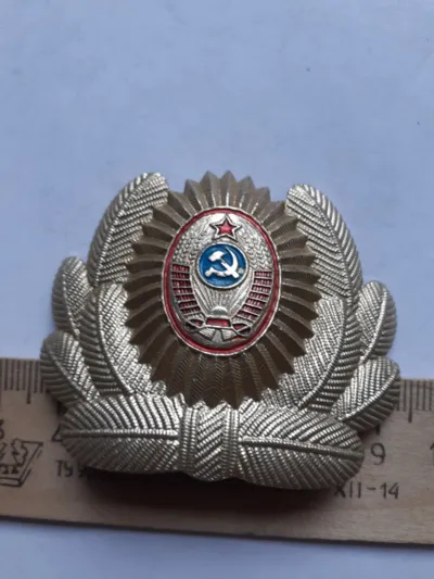 Лот: 25242225. Фото: 1. (№17899) кокарда на фуражку МВД... Нашивки, шевроны, погоны