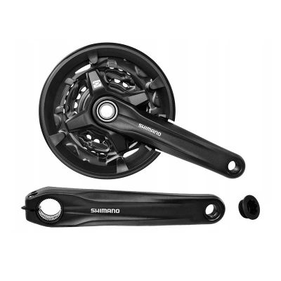 Лот: 17716080. Фото: 1. Шатуны Shimano Altus, MT210-3... Запчасти