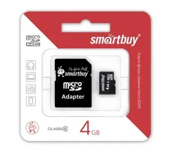 Лот: 23575378. Фото: 1. Карта памяти MicroSd 4 Gb 4Gb... Карты памяти