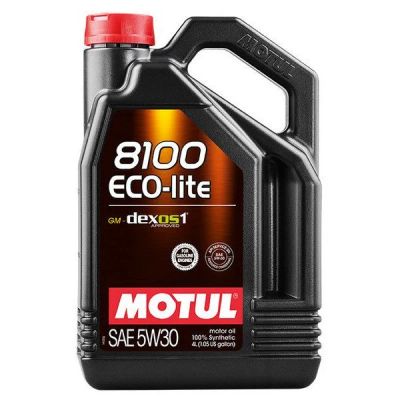 Лот: 16122397. Фото: 1. MOTUL 8100 Eco-lite 5w30 100... Масла, жидкости