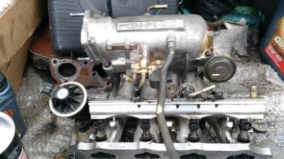 Лот: 10236696. Фото: 1. Впускной коллектор Honda Accord... Двигатель и элементы двигателя
