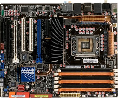 Лот: 9785520. Фото: 1. Asus P6T Deluxe +5670. Материнские платы