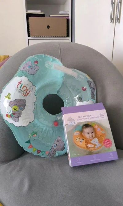 Лот: 25090734. Фото: 1. Круг на шею Roxy Kids для купания... Игрушки для купания