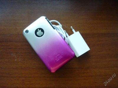 Лот: 1710057. Фото: 1. Iphone 3G 8Gb с чехлом,кабелем... Смартфоны