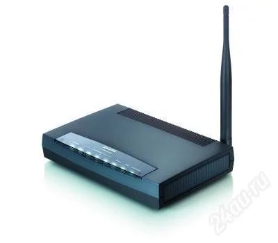 Лот: 841990. Фото: 1. Интернет-центр ZyXEL P660HTW2... Проводные модемы