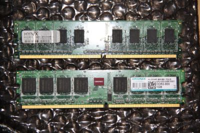 Лот: 6287986. Фото: 1. DIMM DDR2 1Gb PC-6400 (800) Hynix. Оперативная память