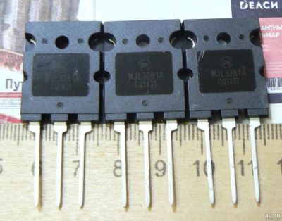 Лот: 15862964. Фото: 1. Биполярный транзистор MJL3281A... Транзисторы