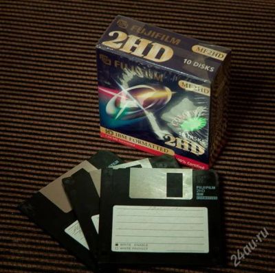 Лот: 2150163. Фото: 1. Дискеты в упаковке, 10 шт. CD, DVD, BluRay