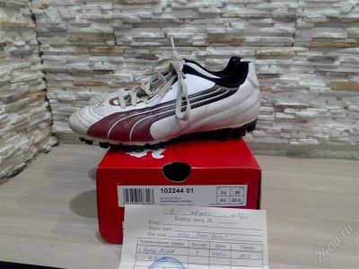 Лот: 2808867. Фото: 1. футбольные бутцы Puma размер 35... Другое (спортивные товары)