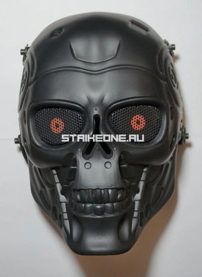 Лот: 12542114. Фото: 1. Защитная маска Terminator (Чёрный... Маски, очки