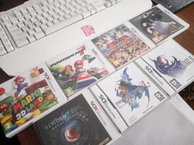 Лот: 6082732. Фото: 1. Nintendo 3DS семь картриджей одним... Игры для ПК