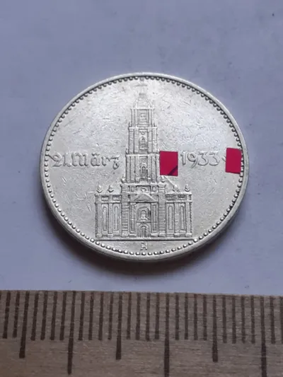 Лот: 25410536. Фото: 1. (№13245) Германия 2 Рейхсмарки... Германия и Австрия