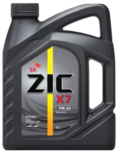 Лот: 16494810. Фото: 1. Масло ZIC X7 5W-40 API SN синт... Масла, жидкости