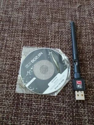 Лот: 7724958. Фото: 1. Адаптер Wi-Fi - USB новый с диском... WiFi, Bluetooth адаптеры