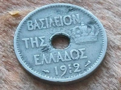 Лот: 11374791. Фото: 1. Монета 10 лепт Греция 1912 сова... Европа