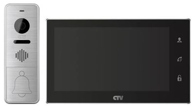 Лот: 17502892. Фото: 1. Видеодомофон CTV-DP4706AHD B Комплект... Домофонные системы