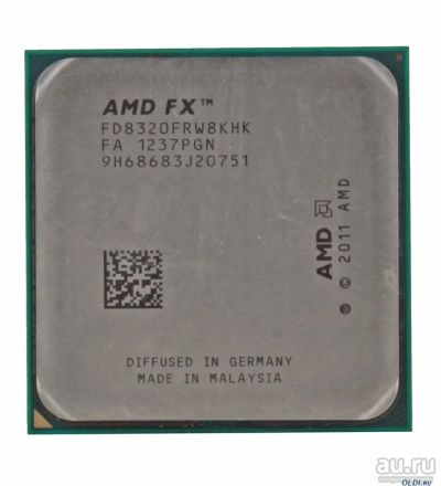 Лот: 7516600. Фото: 1. Процессор AMD FX 8320, SocketAM3... Процессоры