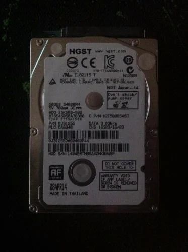 Лот: 5622541. Фото: 1. Жесткий диск 500 GB. Жёсткие диски (HDD)