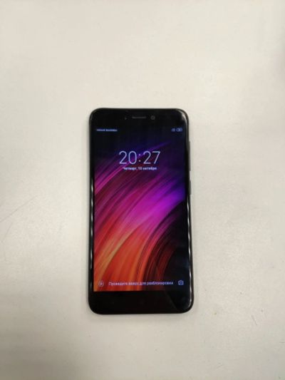 Лот: 14797492. Фото: 1. Xiaomi Redmi 4X 16Gb Black ((Б... Смартфоны