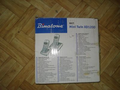 Лот: 4174923. Фото: 1. Комплект из 2 радиотелефонов Binatone... DECT и радиотелефоны