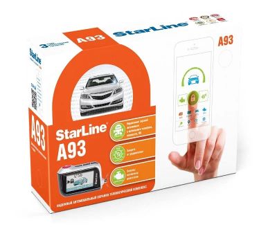 Лот: 10507191. Фото: 1. Starline a93 eco оригинал Старлайн... Автомобильные сигнализации
