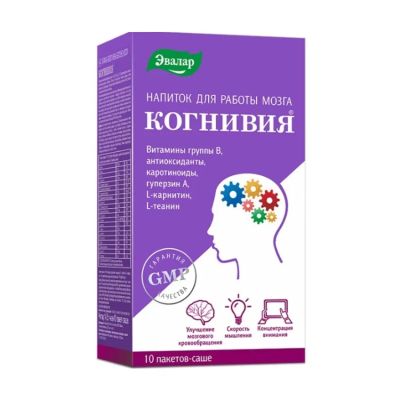 Лот: 24398143. Фото: 1. Эвалар когнивия порошок 14,5г... Лекарства